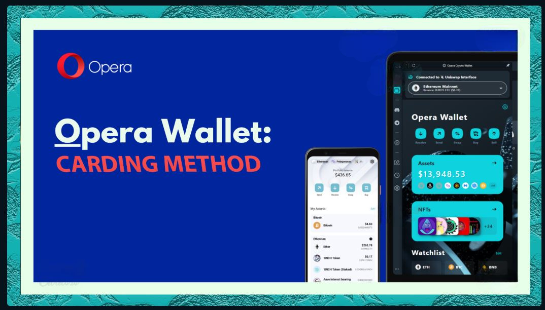 Fast Opera Wallet Bitcoin Carding Method – CC to BTC 2025