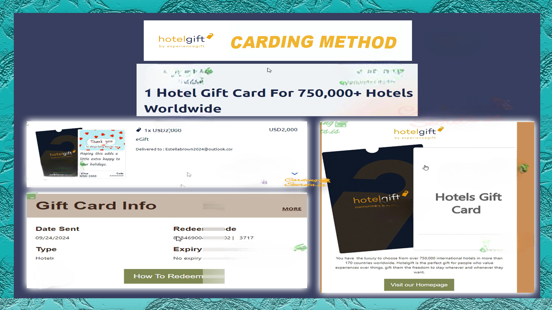 Global Luxury: $2K Hotel-Gift-Card Carding Method