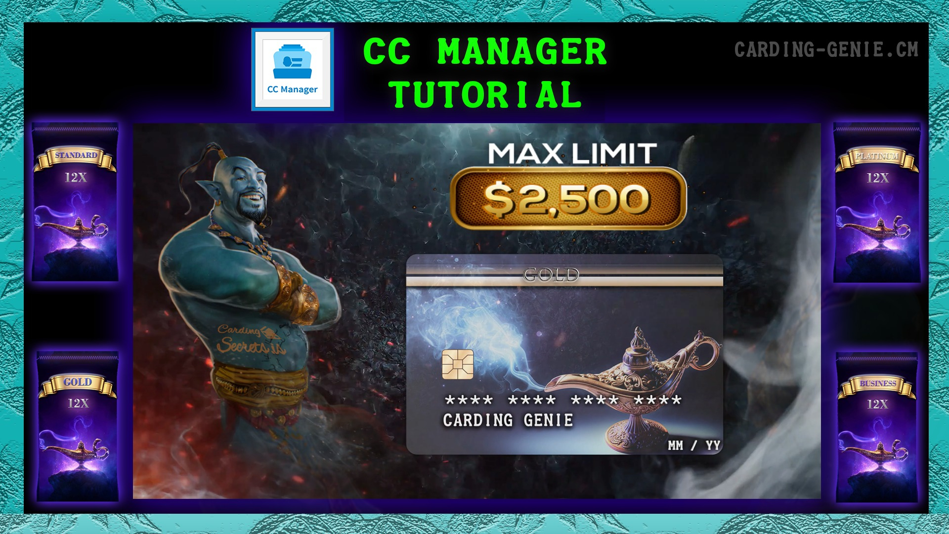 Ultimate Carding Genie CC Manager Guide